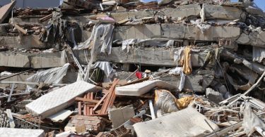 Earthquake destruction in Antakya/Hatay in Türkiye