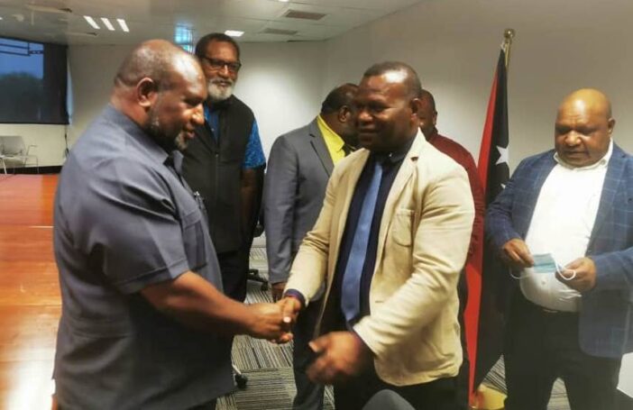 PM Marape oversaw a cabinet reshuffle in April 2022 (PNG Office of the Prime Minister-Facebook)