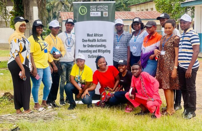 Members of the West African One Health project team at Njala University in Sierra Leone (WAOH-Njala University Sierra Leone)