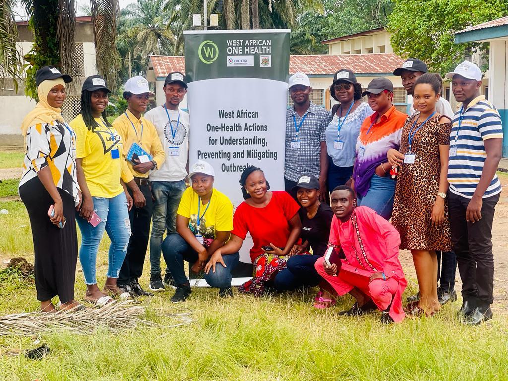 Members of the West African One Health project team at Njala University in Sierra Leone (WAOH-Njala University Sierra Leone)