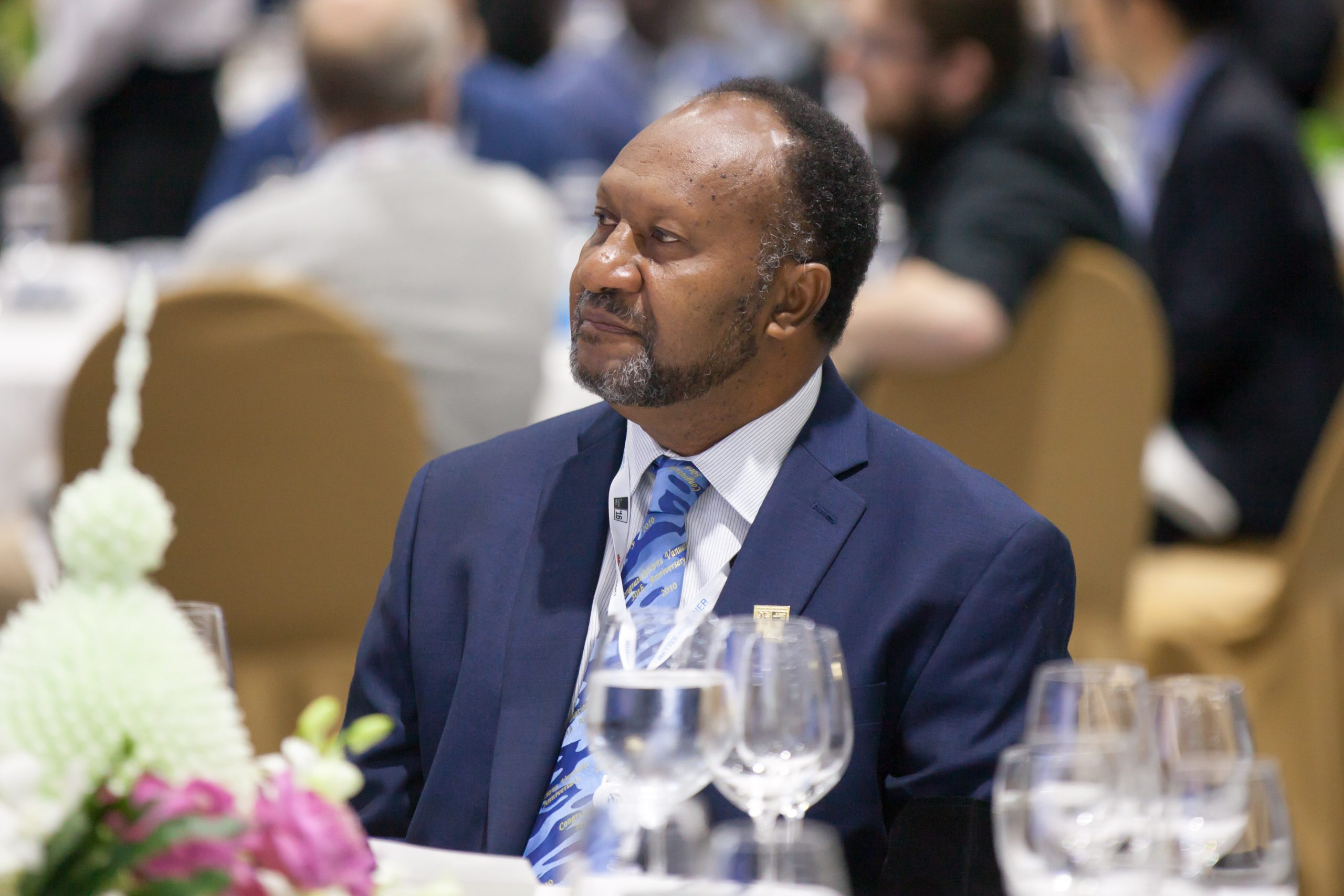 Vanuatu PM Charlot Salwai, 2016 (ITU Pictures-Flickr)