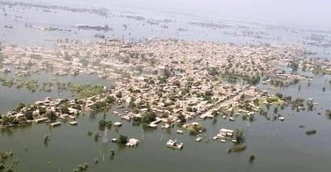 Flooding in Khairpur Nathan Shah city, Pakistan, 2022 (Ali Hyder Junejo-Flickr)