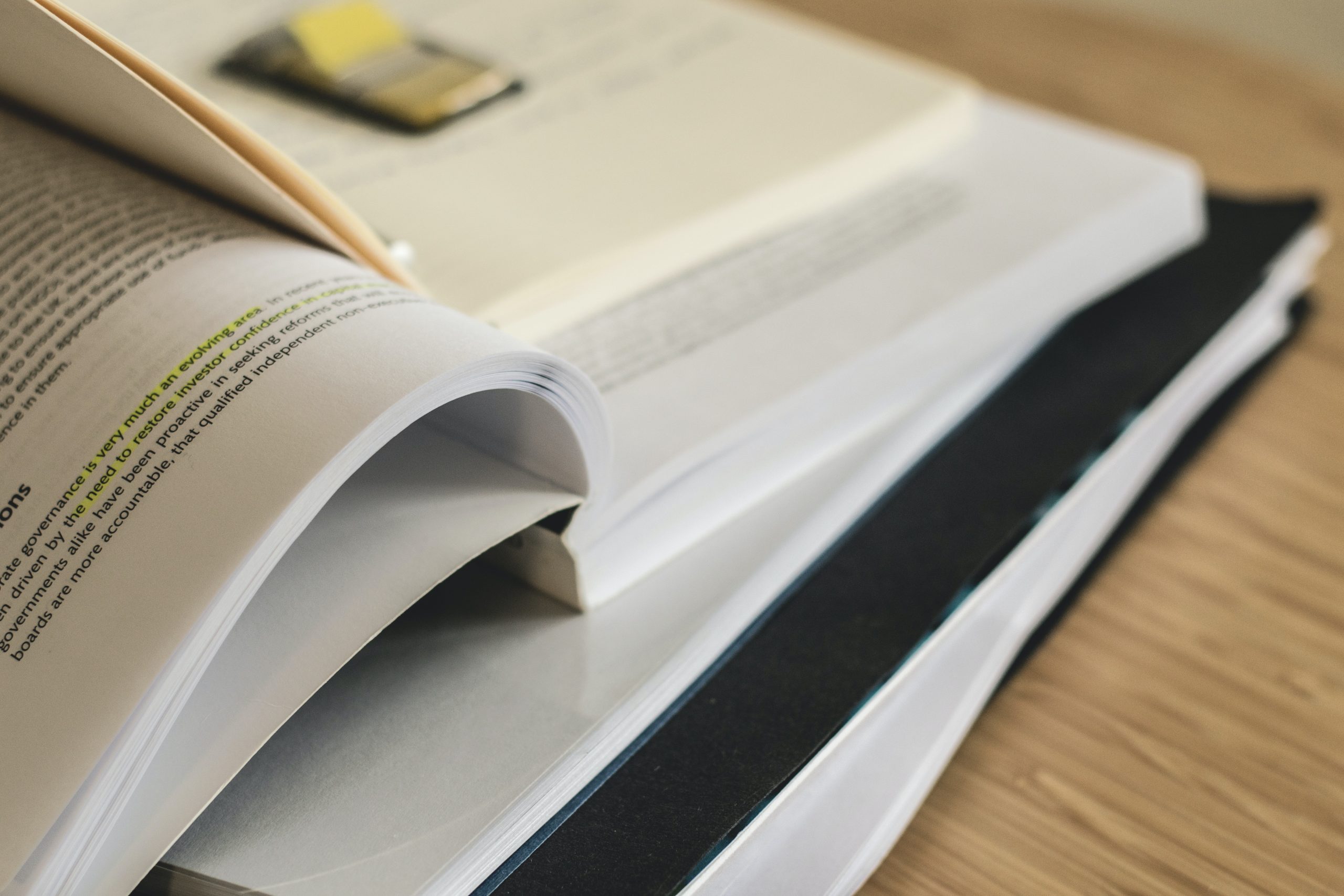 Close up of books (Pexels)