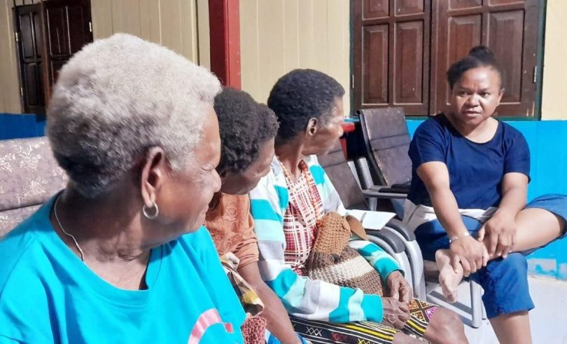 Discussing with elders - the HIV education project in West Papua (Yafed Syufi)