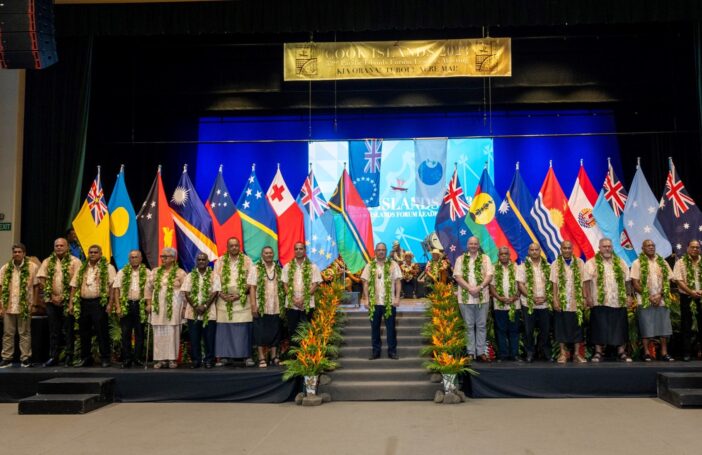 Leaders at the 52nd PIF meeting (Pat Conroy MP-Facebook)