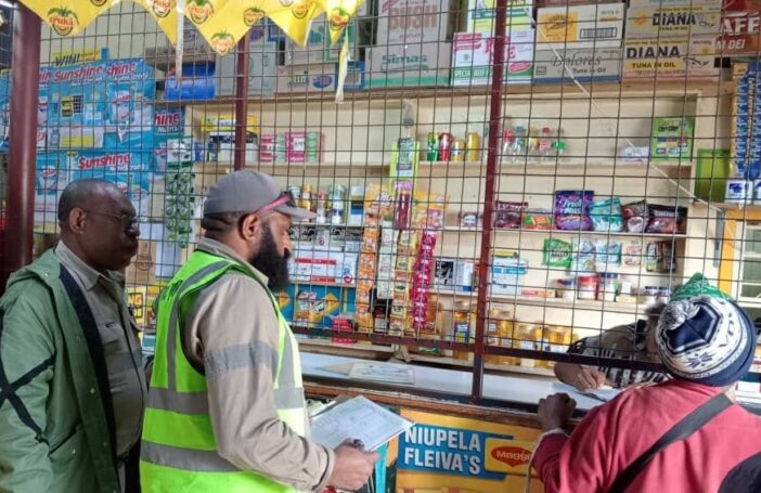 The PNG Independent Consumer & Competition Commission during the 2024 Price Inspection exercise in Mt Hagen