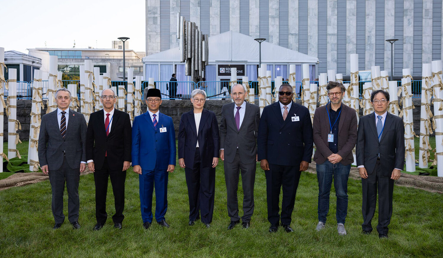 The Australian-led Declaration for the Protection of Humanitarian Personnel was signed by more than 100 countries in New York on 22 September 2025.