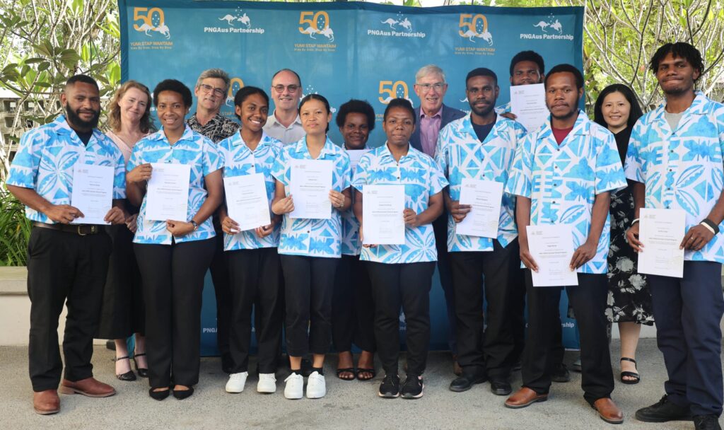 ANU-UPNG Summer School students