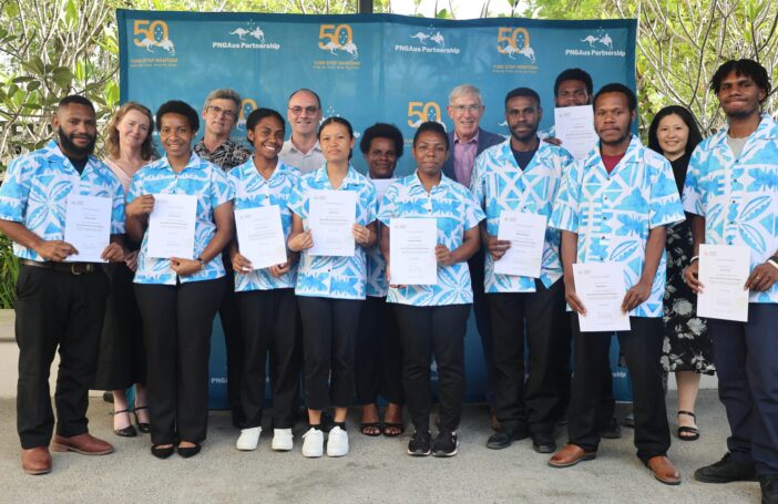 ANU-UPNG Summer School students