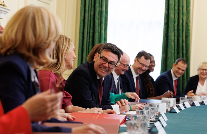 Prime Minister Andy Burnham hosts first weekly Cabinet Meeting
