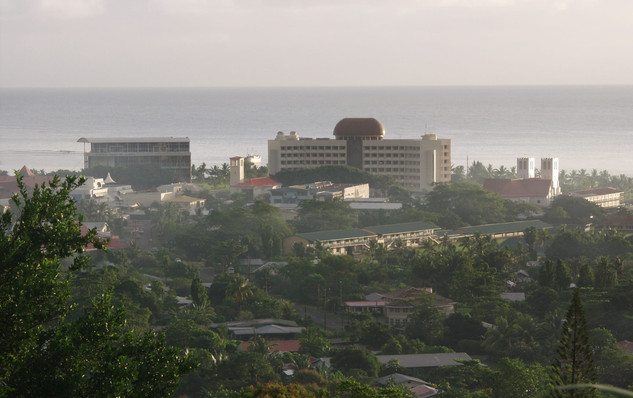 Samoa Apia Govt buildings